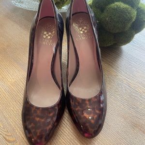 Vince Camuto Tortoise colored heels